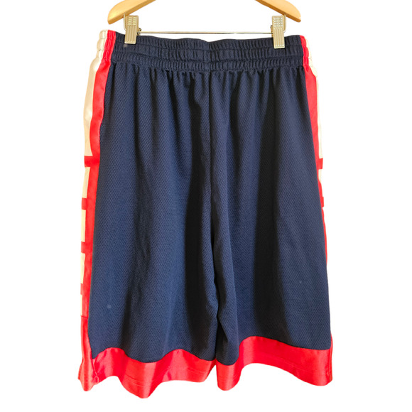 Nike Dri-FIT Elite Stripe Basketball Shorts Navy Men's Medium - Picture 7 of 7